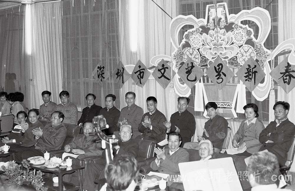 周杨会见深圳文艺界(1982)