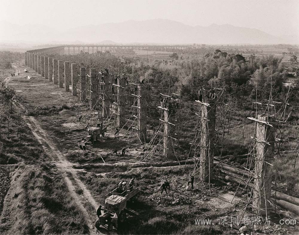 建成土法上马，引水渠