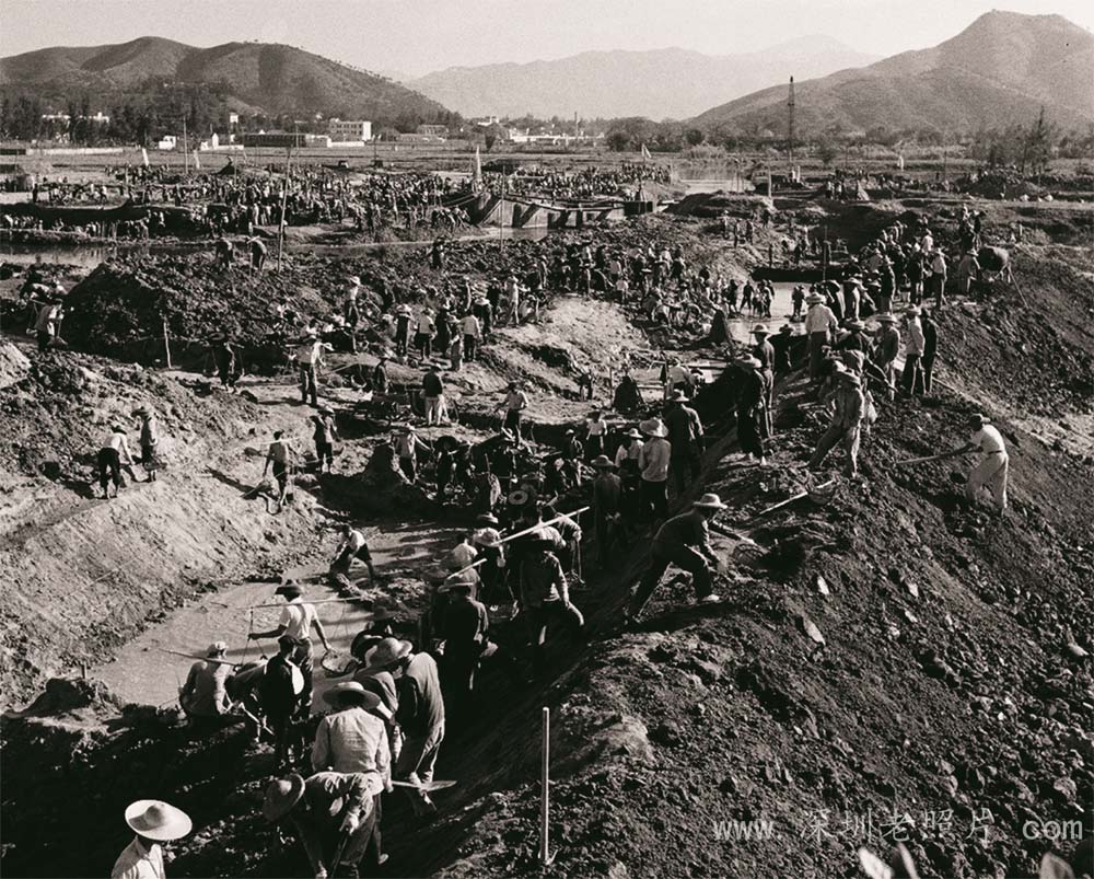 深圳河工地（1975）