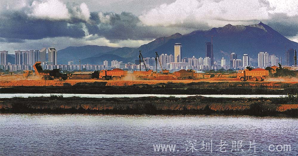 福田新市区建设拉开序幕（1988.8.17)